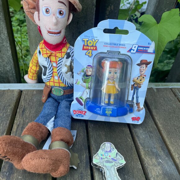 Toy Story Lot Plush, Gabby Figurine, and Pin - Picture 1 of 6